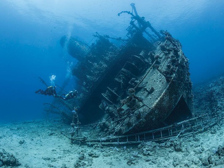PADI BUCEO BARCOS HUNDIDOS