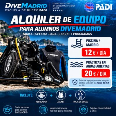 Tienda Buceo Madrid
