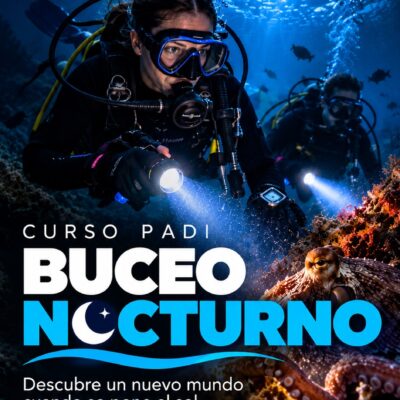 PADI CURSO BUCEO NOCTURNO - DIVEMADRID - BUCEO MADRID