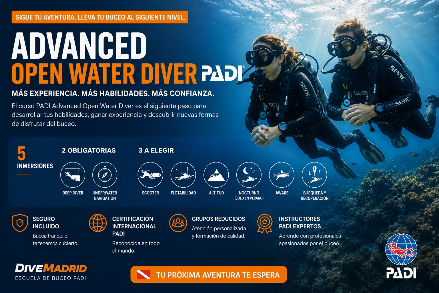 Buceo madrid