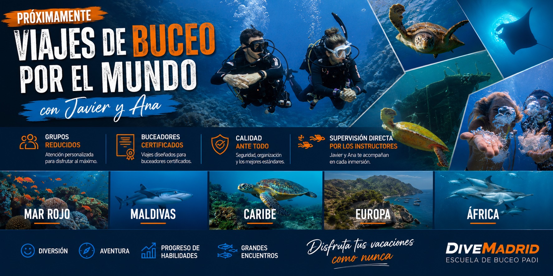 Buceo madrid