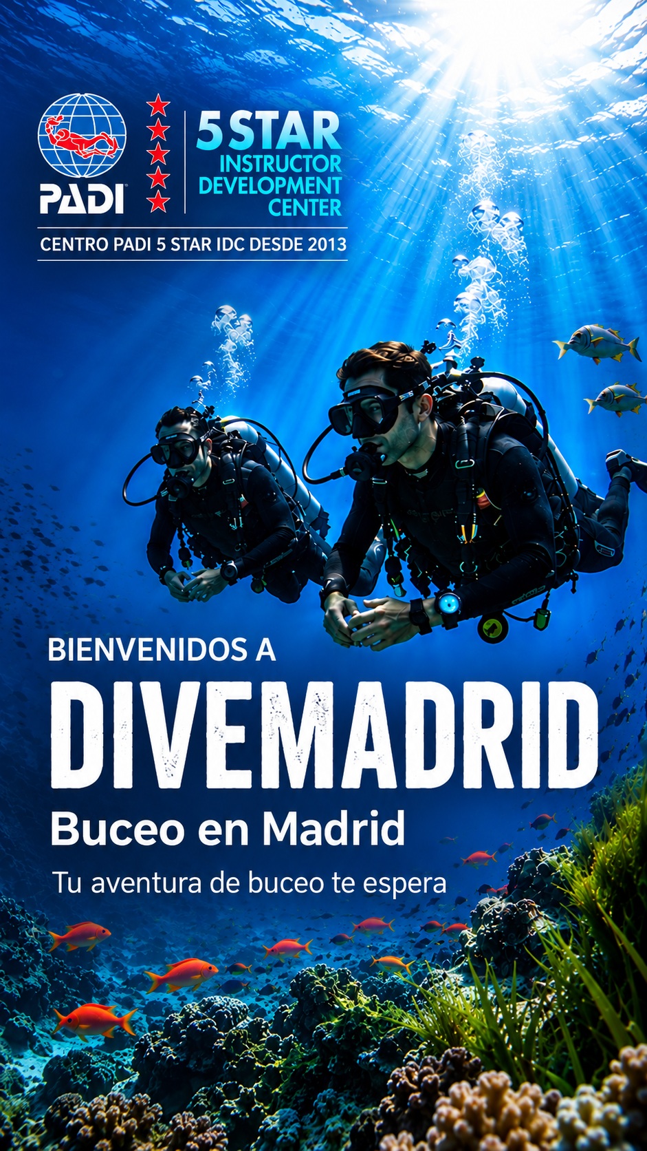 DIVEMADRID CENTRO IDC 5 STAR PADI