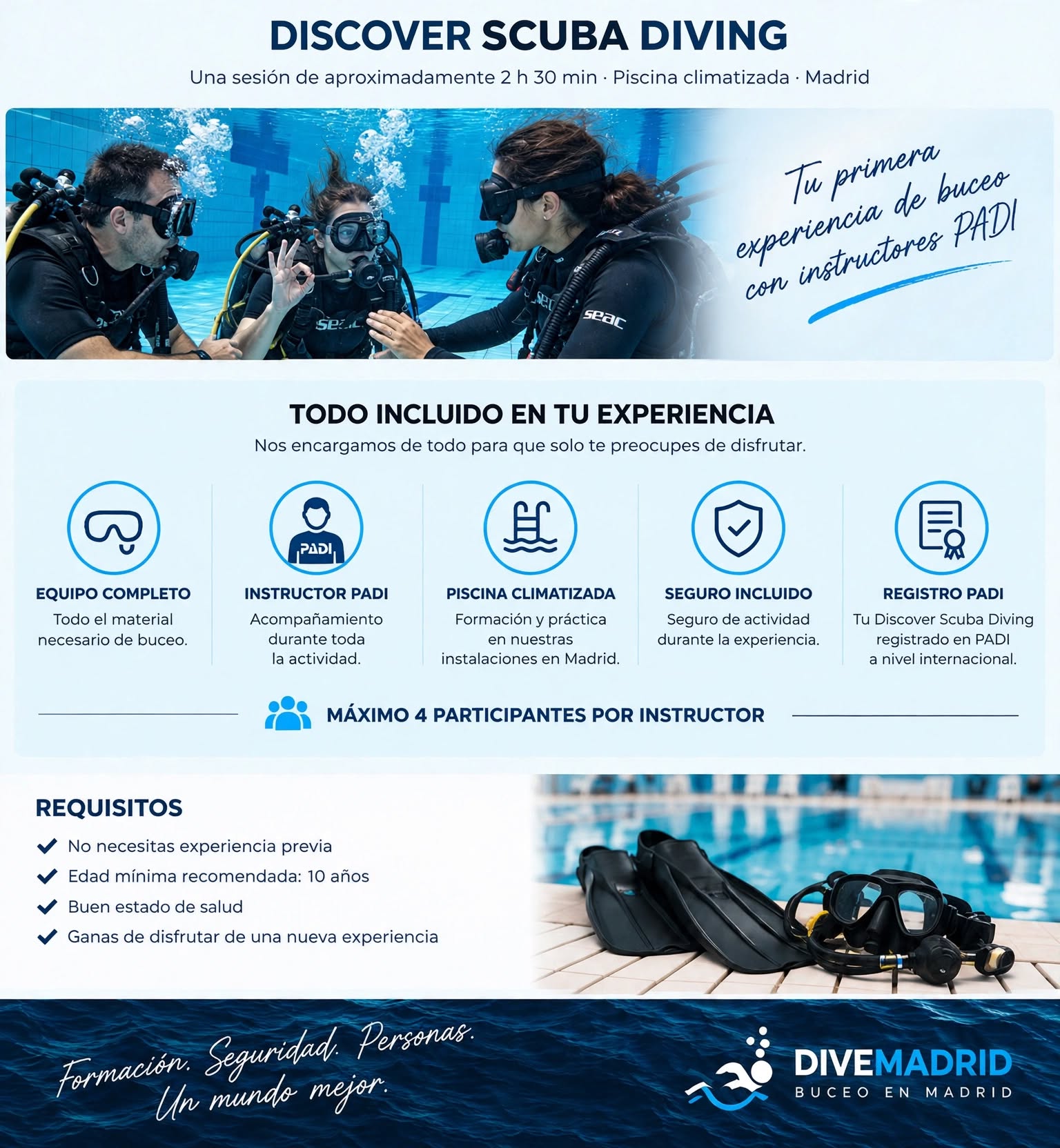 Buceo madrid