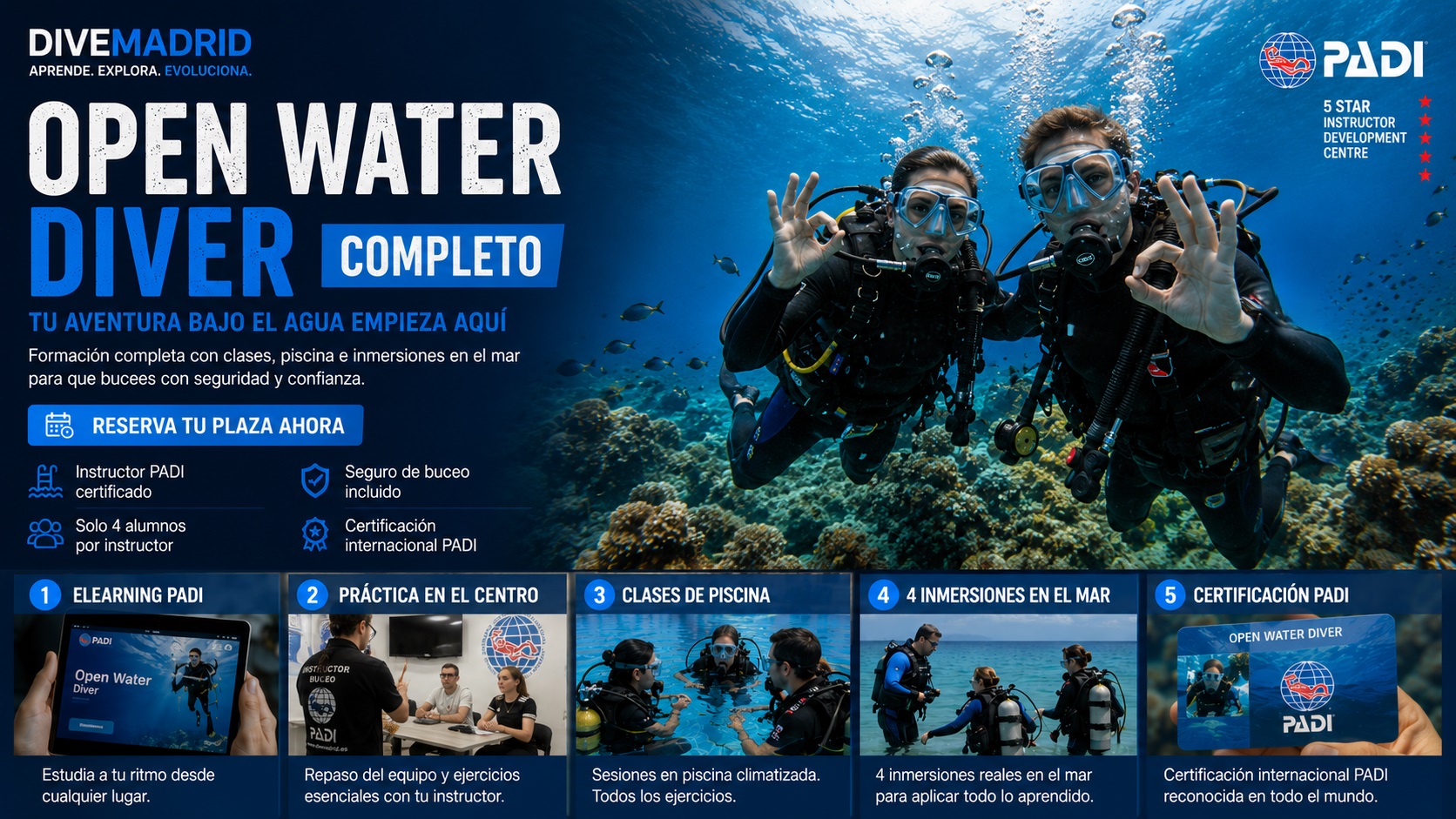 buceo madrid