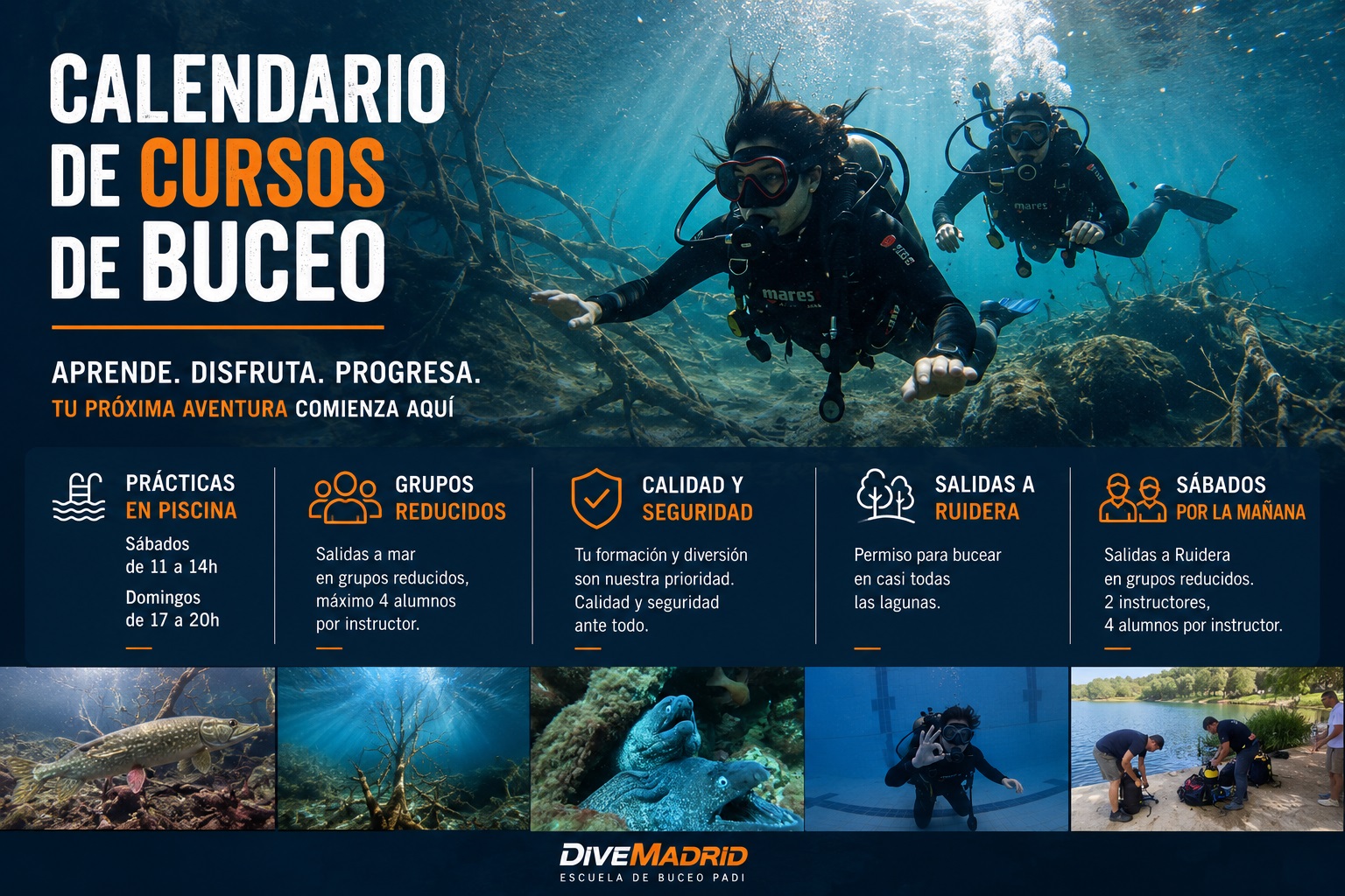 Buceo madrid