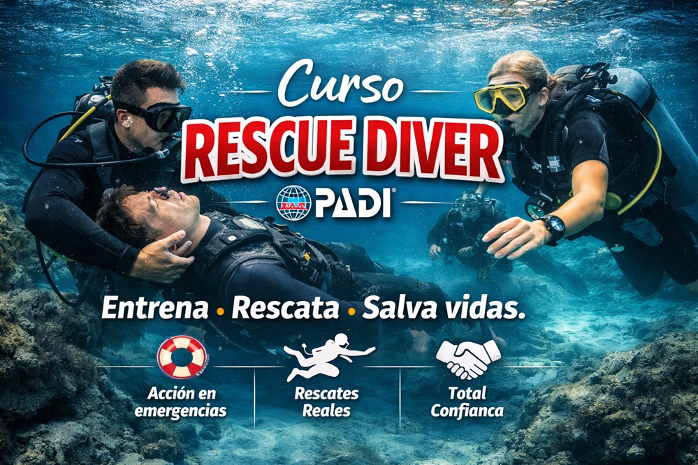 Curso Rescue Diver PADI en Madrid